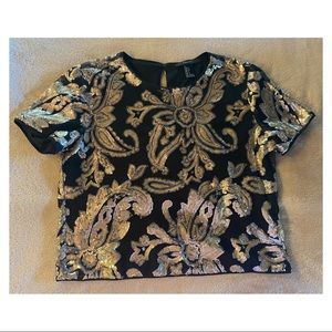 Forever 21 sequinned top